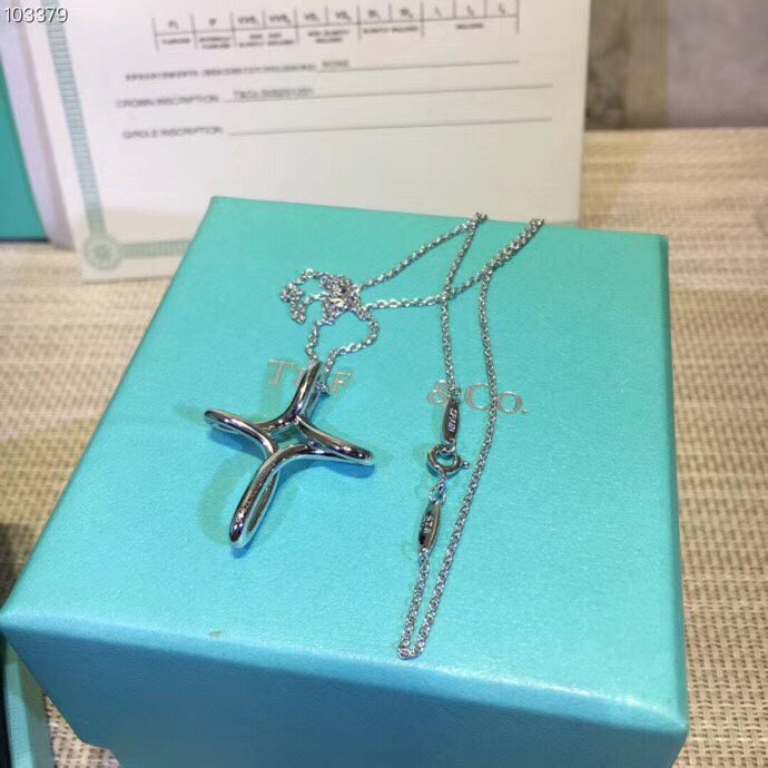[Rose Tomorrow]CROSS NECKLACE STERLING SILVER MATERIAL