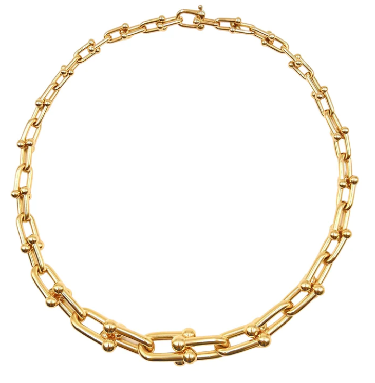 [Rose Tomorrow]HARDWEAR PINK GOLD CHOKER