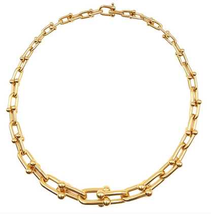 [Rose Tomorrow]HARDWEAR PINK GOLD CHOKER