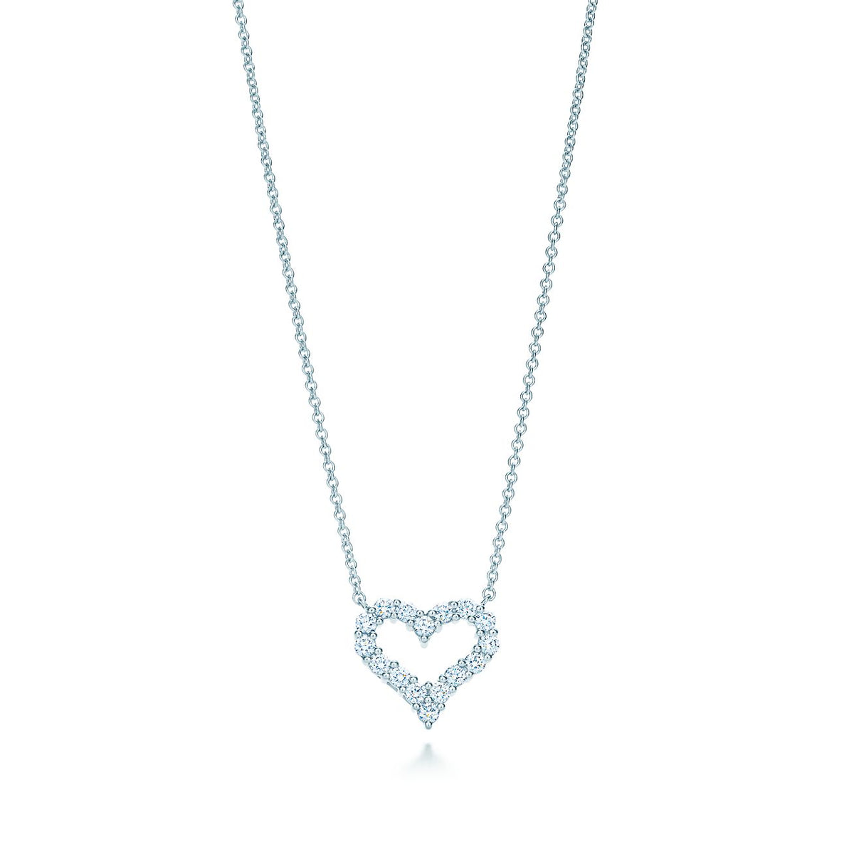 [Rose Tomorrow]HEART-SHAPED DIAMOND NECKLACE