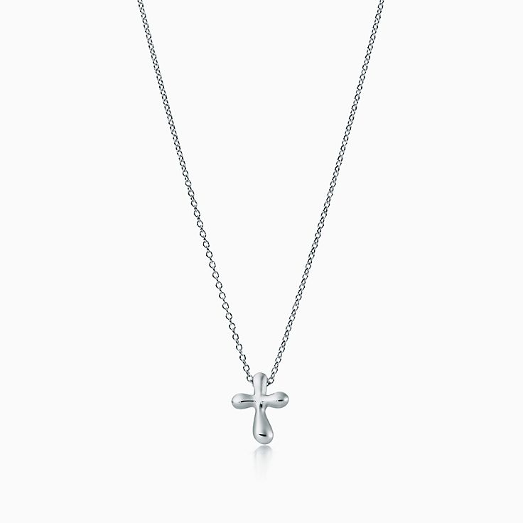 [Rose Tomorrow]CROSS PENDANT MINI BARE CROSS NECKLACE