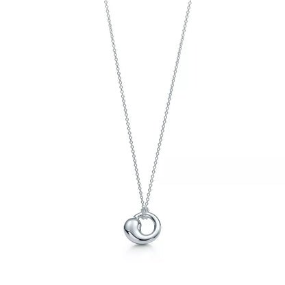 [Rose Tomorrow]SNAIL PEDANT SILVER NECKLACE