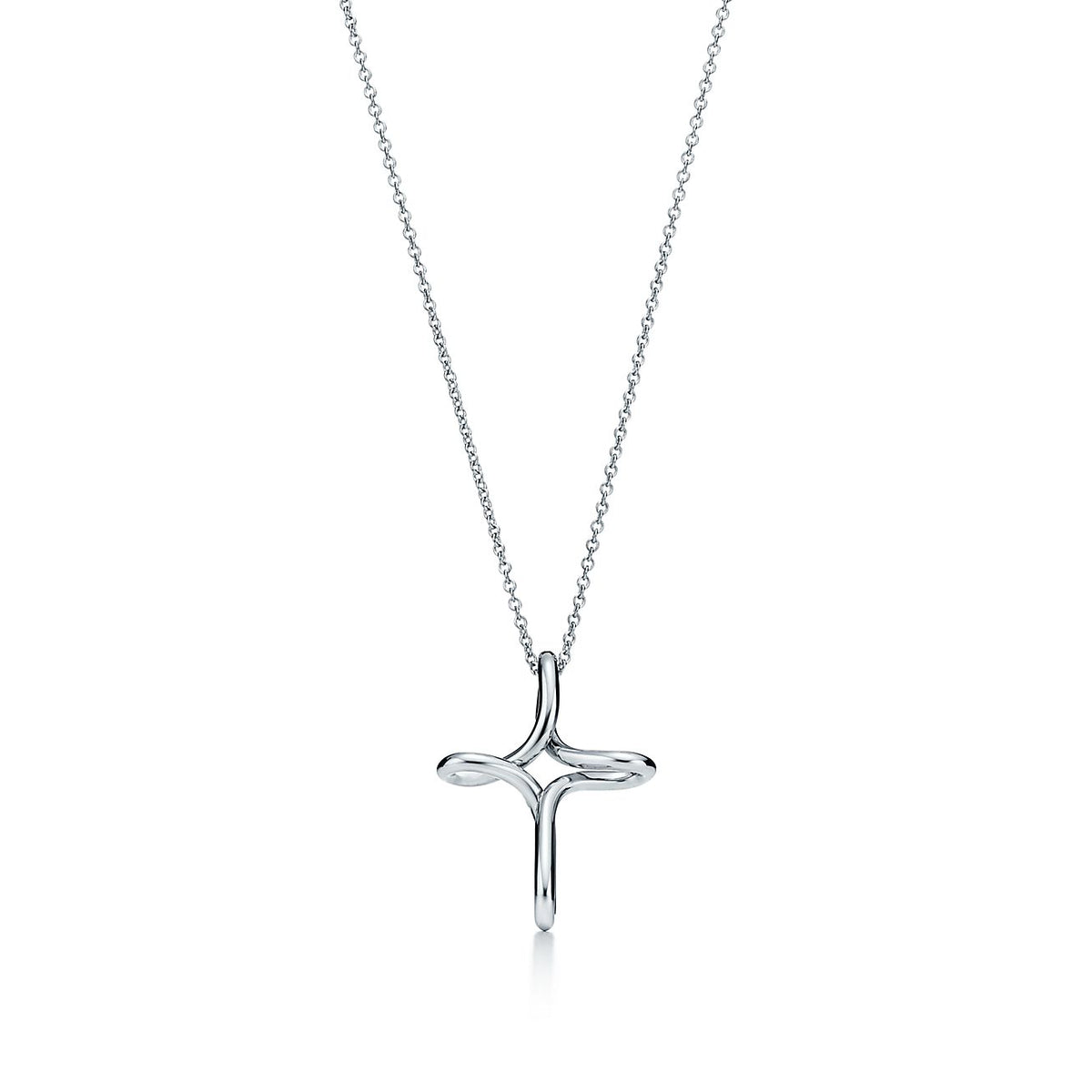 [Rose Tomorrow]CROSS NECKLACE STERLING SILVER MATERIAL