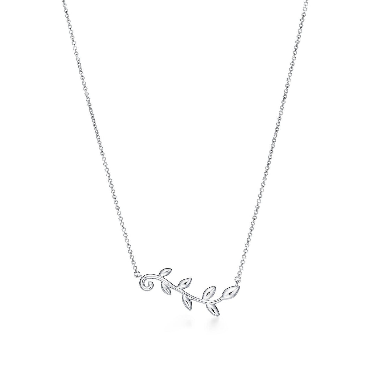 [Rose Tomorrow]PALOMA PICASSO STERLING SILVER OLIVE BRANCH NECKLACE