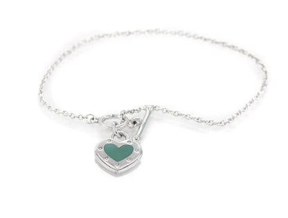 [Rose Tomorrow]LOVE HEART BLUE BRACELET
