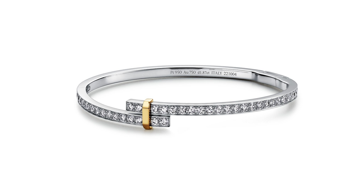 [Rose Tomorrow]EDGE DIAMOND GOLD SILVER BRACELET