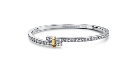 [Rose Tomorrow]EDGE DIAMOND GOLD SILVER BRACELET