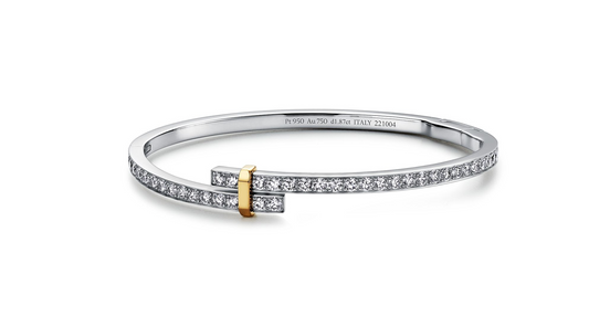 [Rose Tomorrow]EDGE DIAMOND GOLD SILVER BRACELET