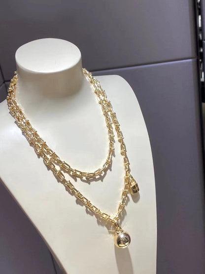 [Rose Tomorrow]HARDWEAR WRAP NECKLACE