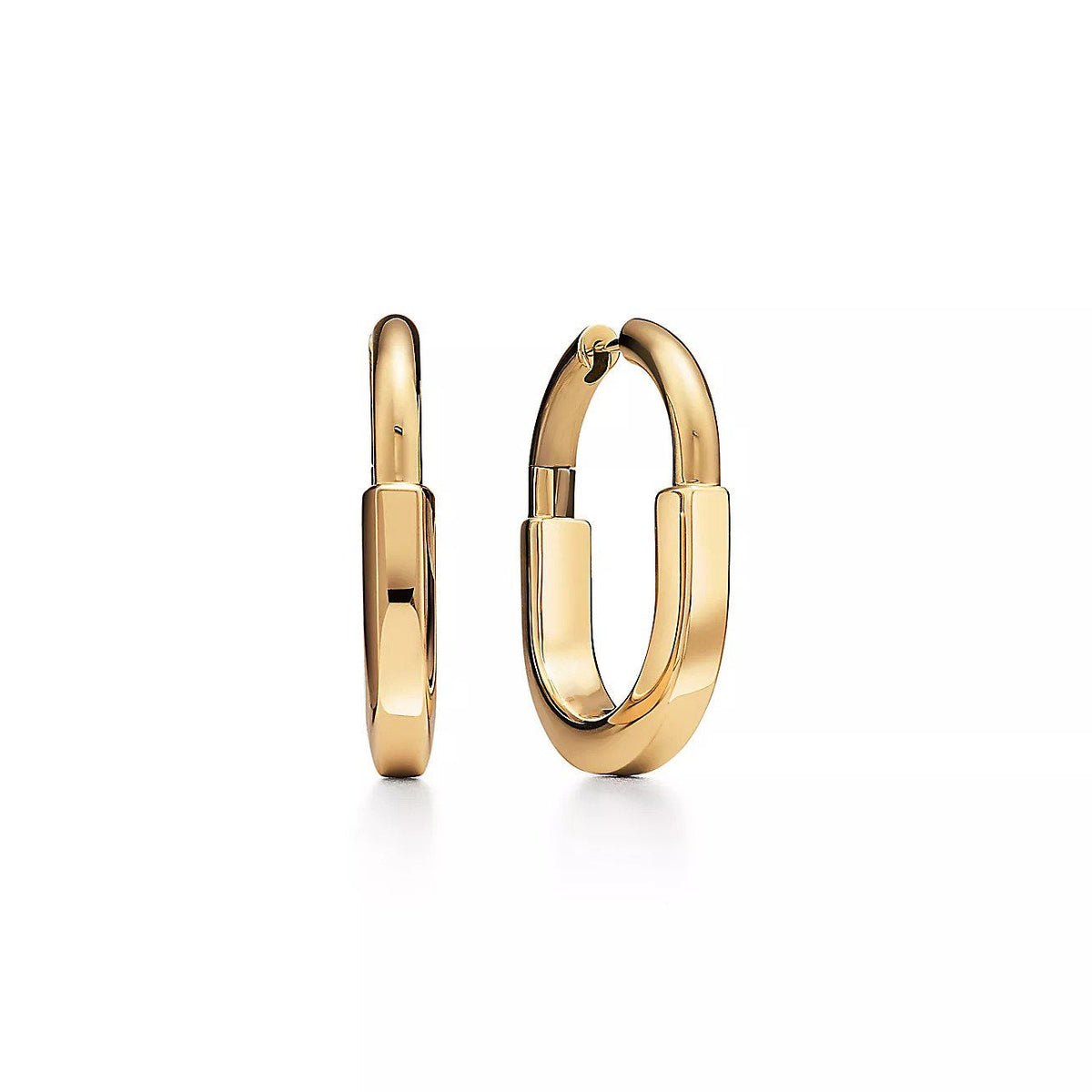 [Rose Tomorrow]LOCK MEDIUM EARRINGS