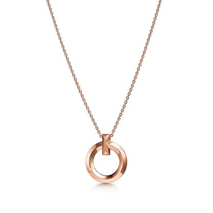[Rose Tomorrow]T1 CIRCLE MEDIUM NECKLACE