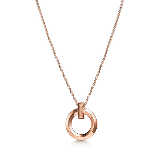 [Rose Tomorrow]T1 CIRCLE MEDIUM NECKLACE