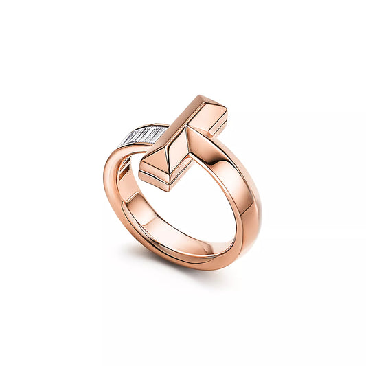 [Renovia Jewelry]T1 WIDE 4.5MM DIAMOND RING