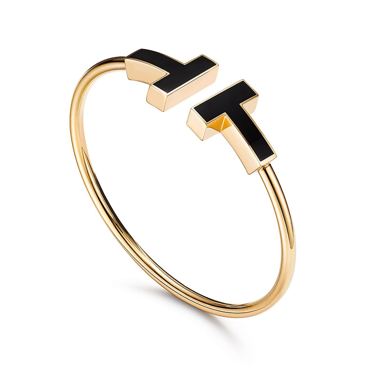 [Rose Tomorrow]T WIDE ONYX OPEN BRACELET