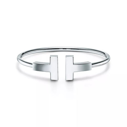 [Renovia Jewelry]T WIDE WIRE BRACELET