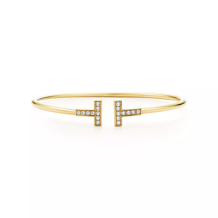 [Rose Tomorrow]T BRACELET 1.8MM GOLD DIAMOND