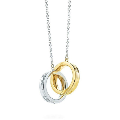 [Rose Tomorrow]INTERLOCKING CIRCLES PENDANT SMALL NECKLACE