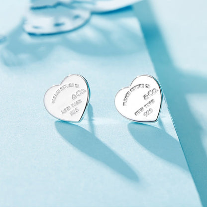 [Rose Tomorrow]RETURN TO TIF LOVE SILVER EARRINGS