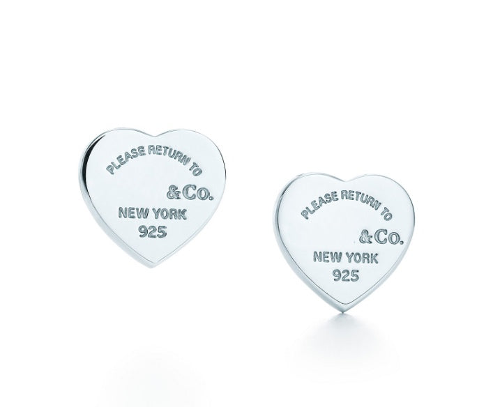 [Rose Tomorrow]RETURN TO TIF LOVE SILVER EARRINGS