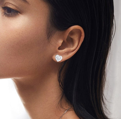 [Rose Tomorrow]RETURN TO TIF LOVE SILVER EARRINGS
