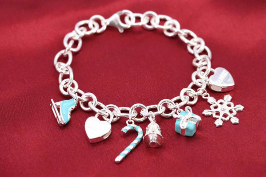 [Rose Tomorrow]CHRISTMAS SILVER BRACELET