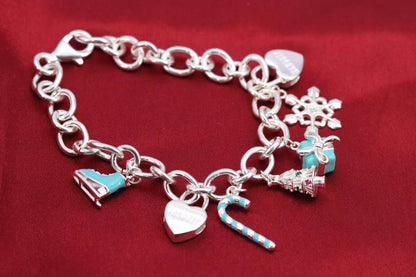 [Rose Tomorrow]CHRISTMAS SILVER BRACELET