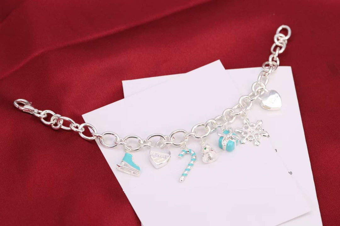 [Rose Tomorrow]CHRISTMAS SILVER BRACELET