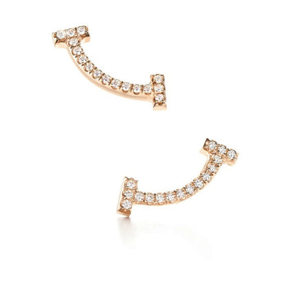[Rose Tomorrow]SMILE DIAMOND EARRINGS