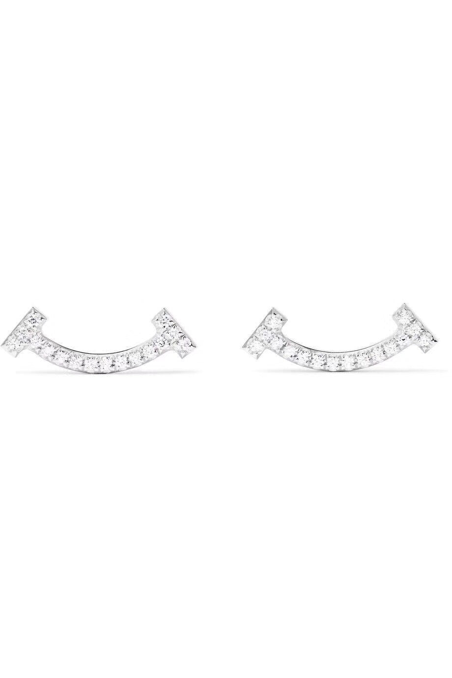 [Rose Tomorrow]SMILE DIAMOND EARRINGS