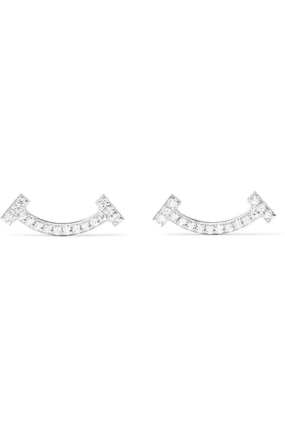 [Rose Tomorrow]SMILE DIAMOND EARRINGS