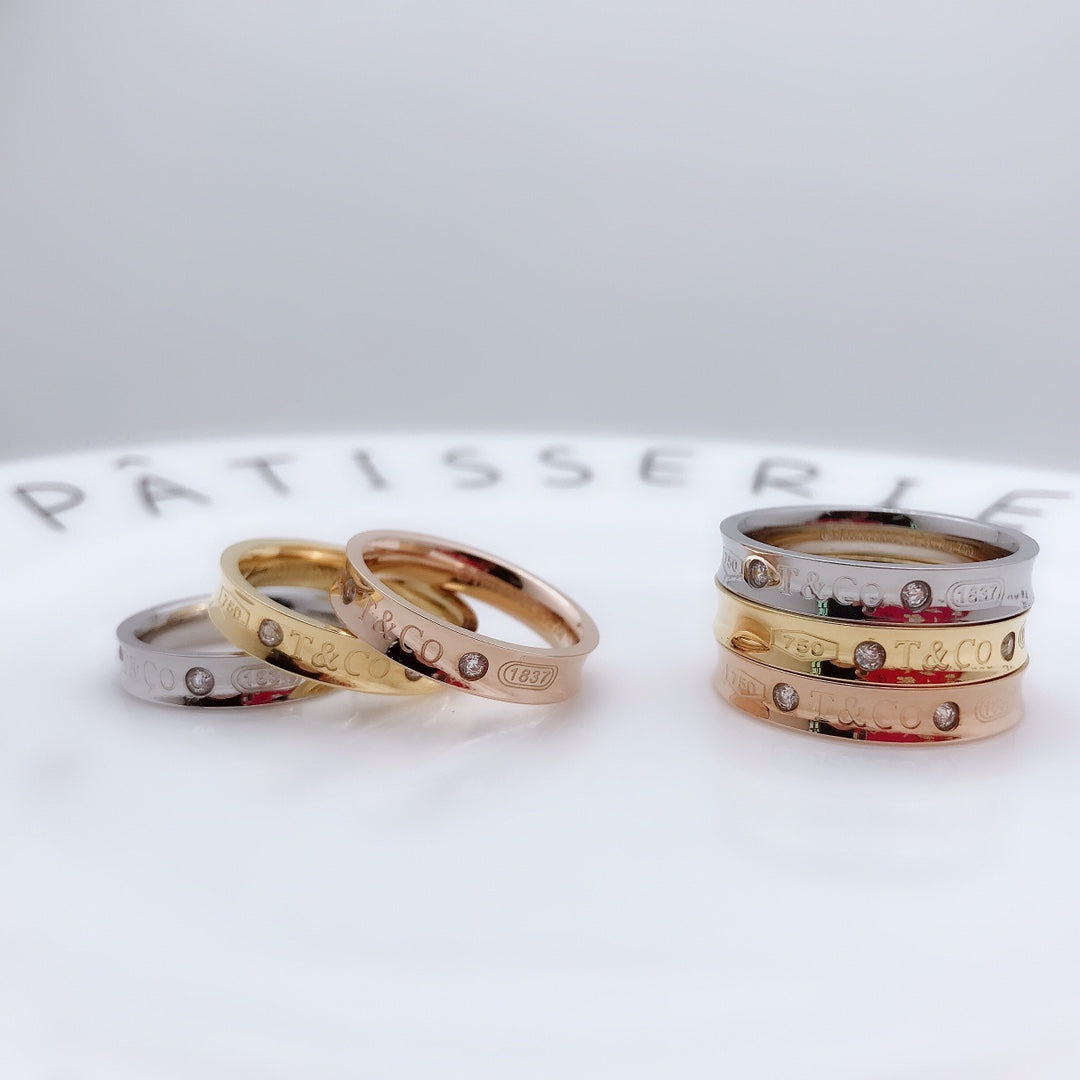 [Rose Tomorrow]DOUBLE DIAMOND RING
