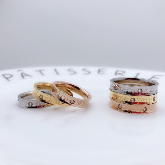 [Rose Tomorrow]DOUBLE DIAMOND RING