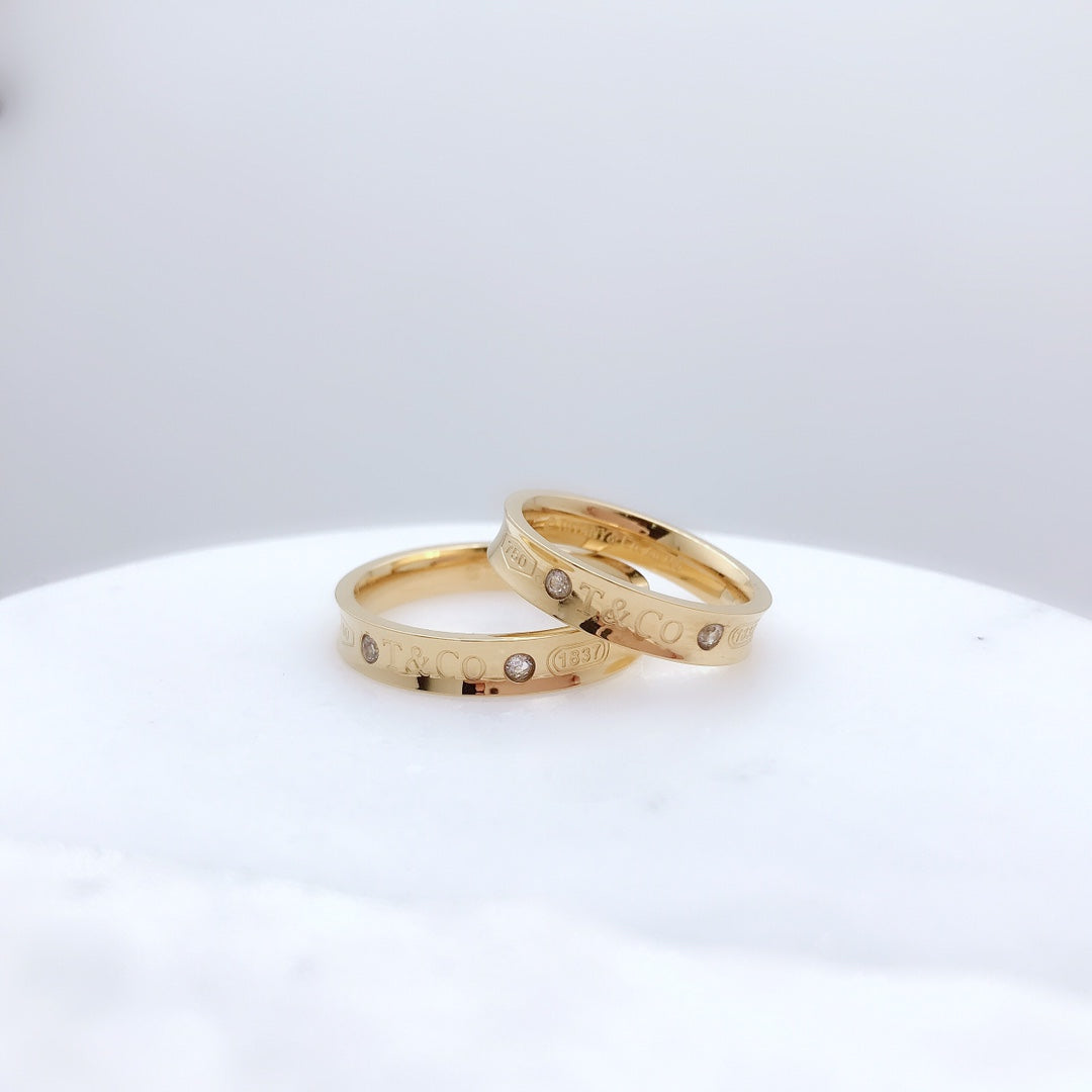 [Rose Tomorrow]DOUBLE DIAMOND RING